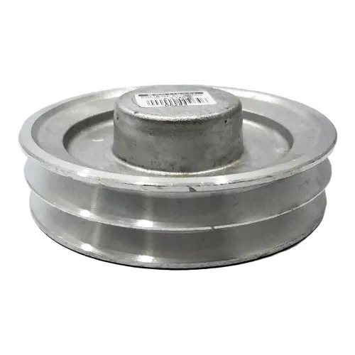 Polia de Alumínio para Transmissão em V 2 Canais Tipo A 140mm - Alucal PAL140A2