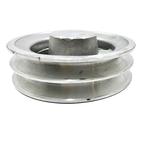 Polia de Alumínio para Transmissão em V 2 Canais Tipo B 150mm - Alucal PAL150B2