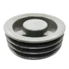 Polia de Ferro para Transmissão em V 3 Canais Tipo B 200mm - Mademil PF200B3