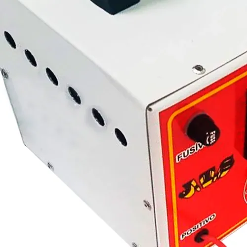 Carregador de Bateria Portátil 10A 12V 24V com Relógio e Seletor - JTS 005