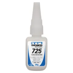  Adesivo Instantâneo Profissional 725 20g com Bico Anti-entupimento - Tekbond 10521002804