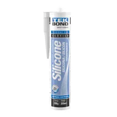 Silicone Acético Incolor 280g - Tekbond 22034002000  Silicone Acético Incolor 280g - Tekbond 22034002000
