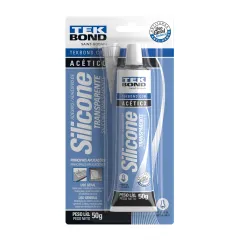 Adesivo de Silicone Acetico 50G Transparente - Tekbond 22034001202 Adesivo de Silicone Acetico 50G Transparente - Tekbond 22034001202