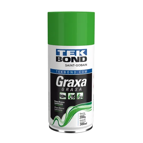 Tekspray Graxa Branca 200G 300ML - Tekbond 21531000487