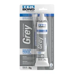 Adesivo de Silicone Neutro de Alta Performance Oximico Cinza 85G - Tekbond 22108502400 Adesivo de Silicone Neutro de Alta Performance Oximico Cinza 85G - Tekbond 22108502400