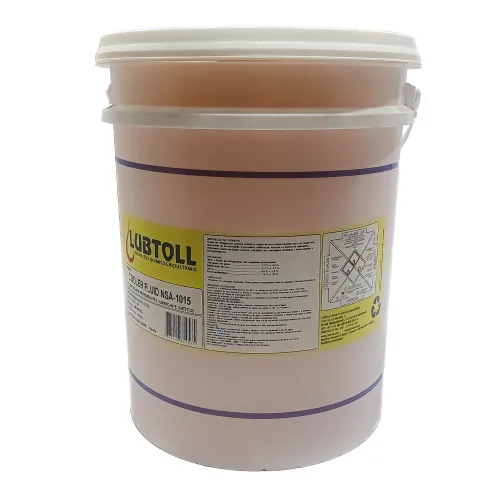 Fluido Solúvel Refrigerante e Lubrificante Sintético - LubtollCooler Fluid NSA-1015 Fluido Solúvel Refrigerante e Lubrificante Sintético - LubtollCooler Fluid NSA-1015