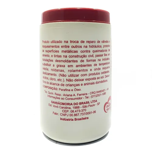 Vaselina Sólida Industrial 440 g - Moriá MVS440