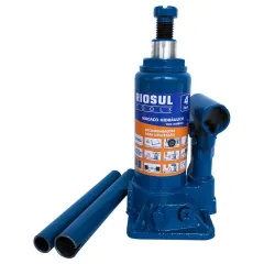 Macaco Hidráulico tipo Garrafa de 4 Toneladas - Riosul Tools - R07-0002 Macaco Hidráulico tipo Garrafa de 4 Toneladas - Riosul Tools - R07-0002