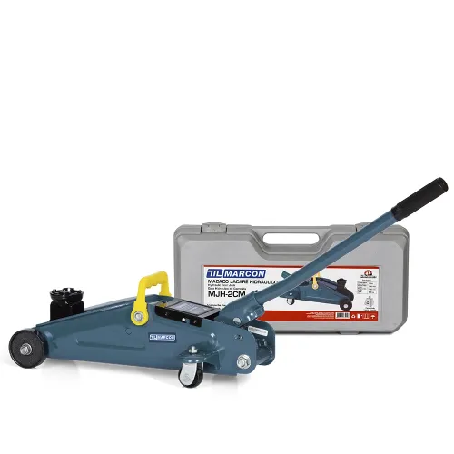 Macaco Hidráulico tipo Jacaré Curto 2 Toneladas com Maleta - Marcon MJH-2CM