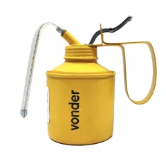 Almotolia Metálica 500ml com Extensão Flexível - Vonder 36.23.156.000 Almotolia Metálica 500ml com Extensão Flexível - Vonder 36.23.156.000