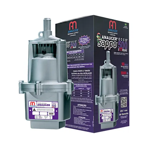Bomba Submersa Sappo Ecco 500 Extreme 300W 220V - Anauger 60513 Bomba Submersa Sappo Ecco 500 Extreme 300W 220V - Anauger 60513