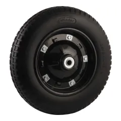 Roda Completa com Pneu Maciço Furo de 3/4 Roda Completa com Pneu Maciço Furo de 3/4
