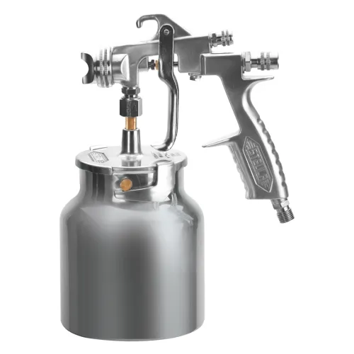 Pistola para Pintura de Ar Direto Baixa Pressão com Caneca 820ml e Bico 1,2mm - Steula MS 25-01 Pistola para Pintura de Ar Direto Baixa Pressão com Caneca 820ml e Bico 1,2mm - Steula MS 25-01