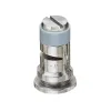 Ponta de Pulverização para Jato Plano Turbo FloodJet Ângulo Grande Inox - TeeJet STF-VS3 Cinza