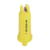Ponta de Pulverização para Jato Plano de Cobertura Uniforme Visiflo Bico Espuma - Teejet AI11002-VS Amarelo Ponta de Pulverização para Jato Plano de Cobertura Uniforme Visiflo Bico Espuma - Teejet AI11002-VS Amarelo