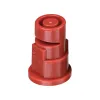Ponta de Pulverização para Jato Plano de Ângulo Grande Turbo FloodJet em Polimero - Teejet TF VP2 Vermelho Ponta de Pulverização para Jato Plano de Ângulo Grande Turbo FloodJet em Polimero - Teejet TF VP2 Vermelho