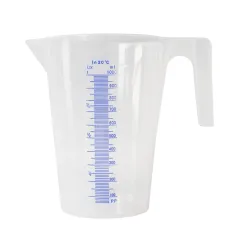 Jarra para Calibração Graduada em Polietileno Branca 1000ml - Bremen 2163 Jarra para Calibração Graduada em Polietileno Branca 1000ml - Bremen 2163