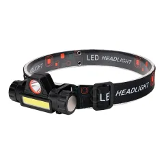 Lanterna de cabeça recarregável Led 350 Lumes - Luatek LT-399 Lanterna de cabeça recarregável Led 350 Lumes - Luatek LT-399