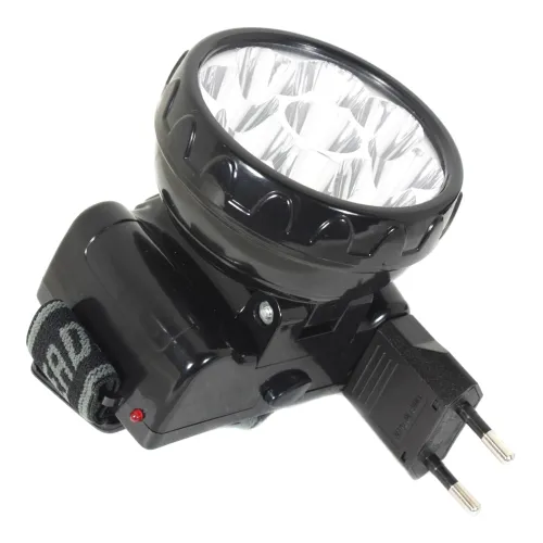 Lanterna para Cabeça Recarregável 9 LEDs 127 / 220 V - Noll 351,0003 Lanterna para Cabeça Recarregável 9 LEDs 127 / 220 V - Noll 351,0003