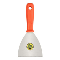 Espátula Rígida 10 cm em Aço Carbono com Cabo de Polipropileno - Tramontina 77395105 Espátula Rígida 10 cm em Aço Carbono com Cabo de Polipropileno - Tramontina 77395105