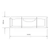 Bolha / Ampola para Nível 9,5 x 35 mm - Tramontina 43121000 Bolha / Ampola para Nível 9,5 x 35 mm - Tramontina 43121000