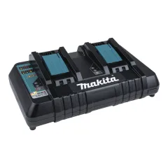 Carregador Duplo 127V para baterias de Li-on 14.4V e 18V - Makita DC18RD Carregador Duplo 127V para baterias de Li-on 14.4V e 18V - Makita DC18RD