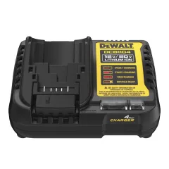Carregador 4Ah 12V 20V Li-On Bivolt - DeWalt DCB1104 Carregador 4Ah 12V 20V Li-On Bivolt - DeWalt DCB1104