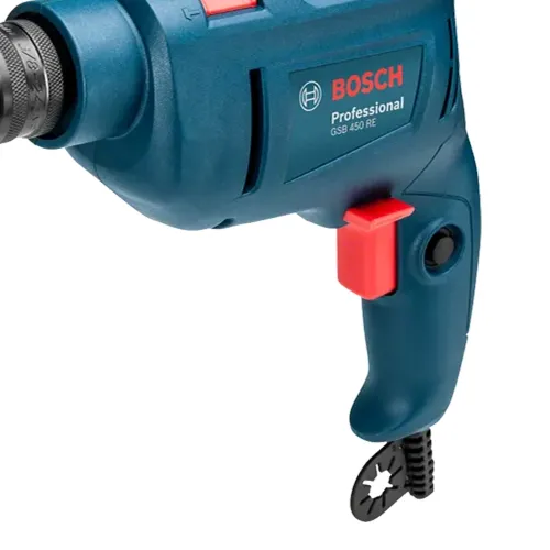 Parafusadeira e Furadeira de Impacto Profissional 127V com 3 Brocas - Bosch GSB 450RE