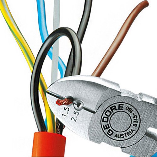Alicate de Corte Diagonal para Desencapar Fios JC Isolado 1000v NBR 9699 6.1/2 Alicate de Corte Diagonal para Desencapar Fios JC Isolado 1000v NBR 9699 6.1/2