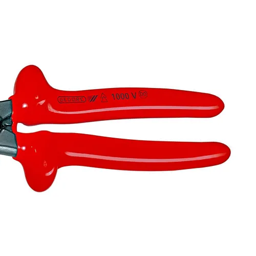 Alicate Corta Cabos Sistema Guilhotina VDE Isolado EN 60900 8 Alicate Corta Cabos Sistema Guilhotina VDE Isolado EN 60900 8