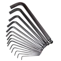 Jogo de Chaves Allen Hexagonais Abauladas Longas com 14 Peças 1,5 a 14mm  - Gedore 012957