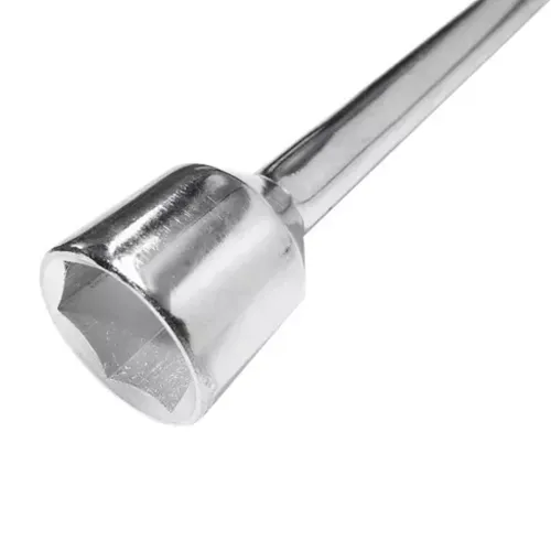 Chave de Roda Tipo Cruz 3 Bocas 17 x 19 x 21 mm e 1 Espátula - Starfer 03201813