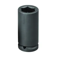 Soquete Sextavado Longo de Impacto 21 mm Encaixe de 1/2