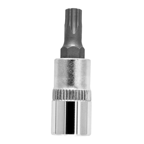 Chave Soquete Hexalobular Curta Tipo Tork T27 Encaixe de 1/4 Chave Soquete Hexalobular Curta Tipo Tork T27 Encaixe de 1/4