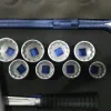 Jogo de Soquetes Sextavados e Estriados, e Acessórios de 6 à 22mm Encaixe de 3/8