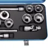 Jogo de Soquete Estriado de 12 à 32 MM e Acessórios Encaixe de 1/2 Jogo de Soquete Estriado de 12 à 32 MM e Acessórios Encaixe de 1/2