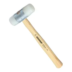 Martelo de Nylon 40 mm com Cabo de Madeira 320 mm - Gedore 050233 Martelo de Nylon 40 mm com Cabo de Madeira 320 mm - Gedore 050233