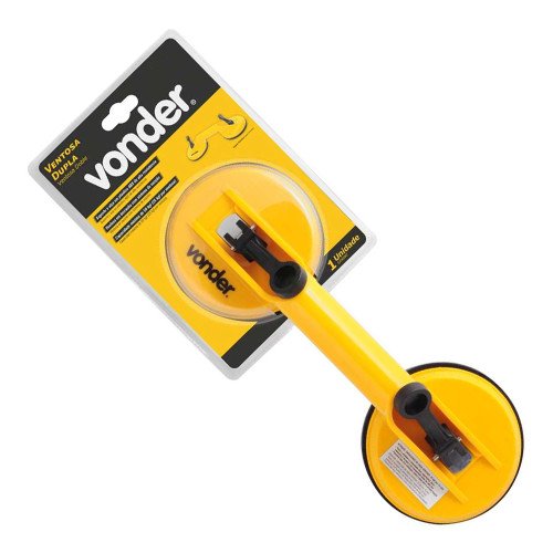 Ventosa Dupla Plástica 118 mm - Vonder 35.99.002.002