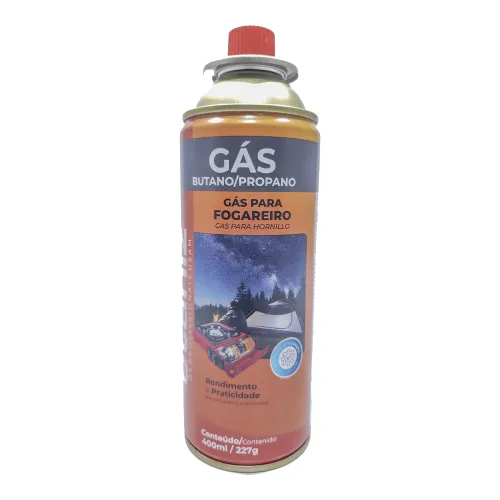 Cartucho / Refil de Gás Butano e Propano 400ml / 227g - Etaniz 7000782 Cartucho / Refil de Gás Butano e Propano 400ml / 227g - Etaniz 7000782