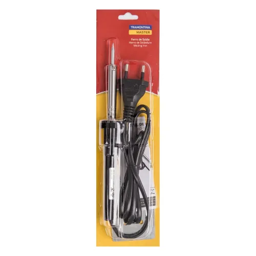 Ferro de Solda 70W 127V com Empunhadura Plástica - Tramontina 43752506 Ferro de Solda 70W 127V com Empunhadura Plástica - Tramontina 43752506