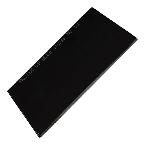 Lente Azul para Máscara de Solda Tonalidade 10 105 x 50 mm - Protektus Blue