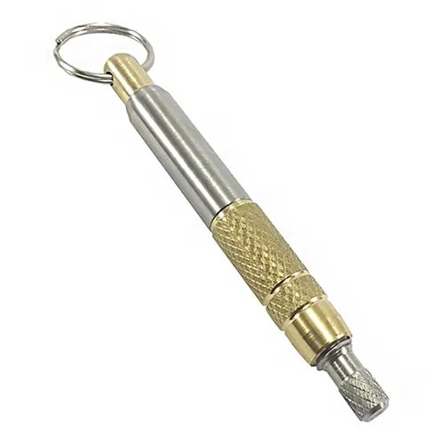 Riscador de Inox e Latão Tipo Chaveiro com Ponta de Widea 150 mm - Ekale EK-2022