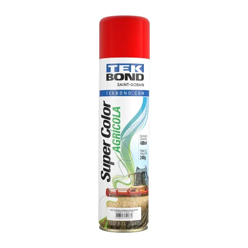 Tinta Aerosol Agrícola Vermelho 240G 400ML - Tekbond 13811006900