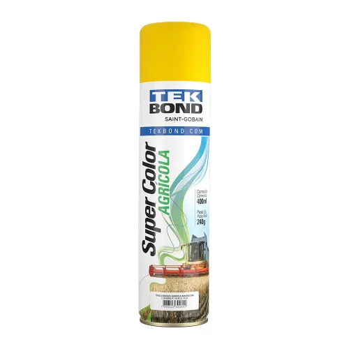 Tinta Aerosol Agrícola Amarelo 240G 400ML - Tekbond 13821006900