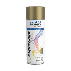 Tinta Spray Dourado Uso Geral 250G 350ML - Tekbond 23051006900 Tinta Spray Dourado Uso Geral 250G 350ML - Tekbond 23051006900