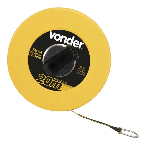 Trena de Fibra Longa Caixa Fechada com 20 m - Vonder 38.69.200.620