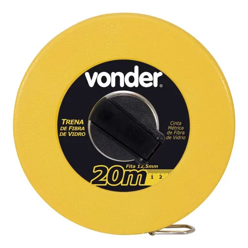 Trena de Fibra Longa Caixa Fechada com 20 m - Vonder 38.69.200.620