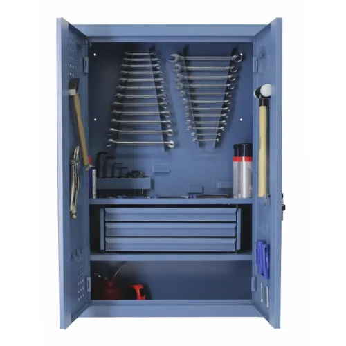 Armário Porta-Ferramentas para Fixação na Parede com 3 Gavetas - Nocram NA-1