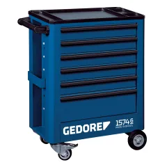 Carro para Ferramentas com 6 Gavetas - Gedore 001046 Carro para Ferramentas com 6 Gavetas - Gedore 001046