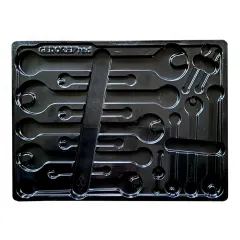 Berço para Ferramentas: 15 Chaves Combinadas - Gedore Red 3301703